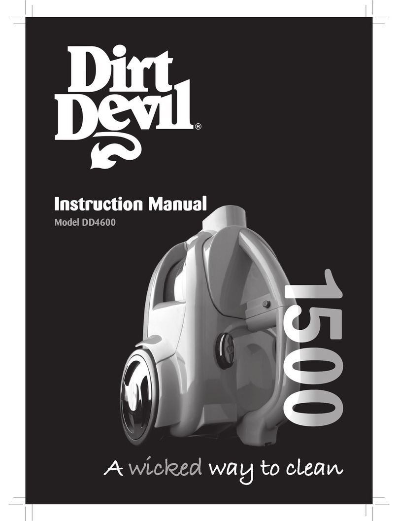 Dirt Devil DD4600 instruction manual