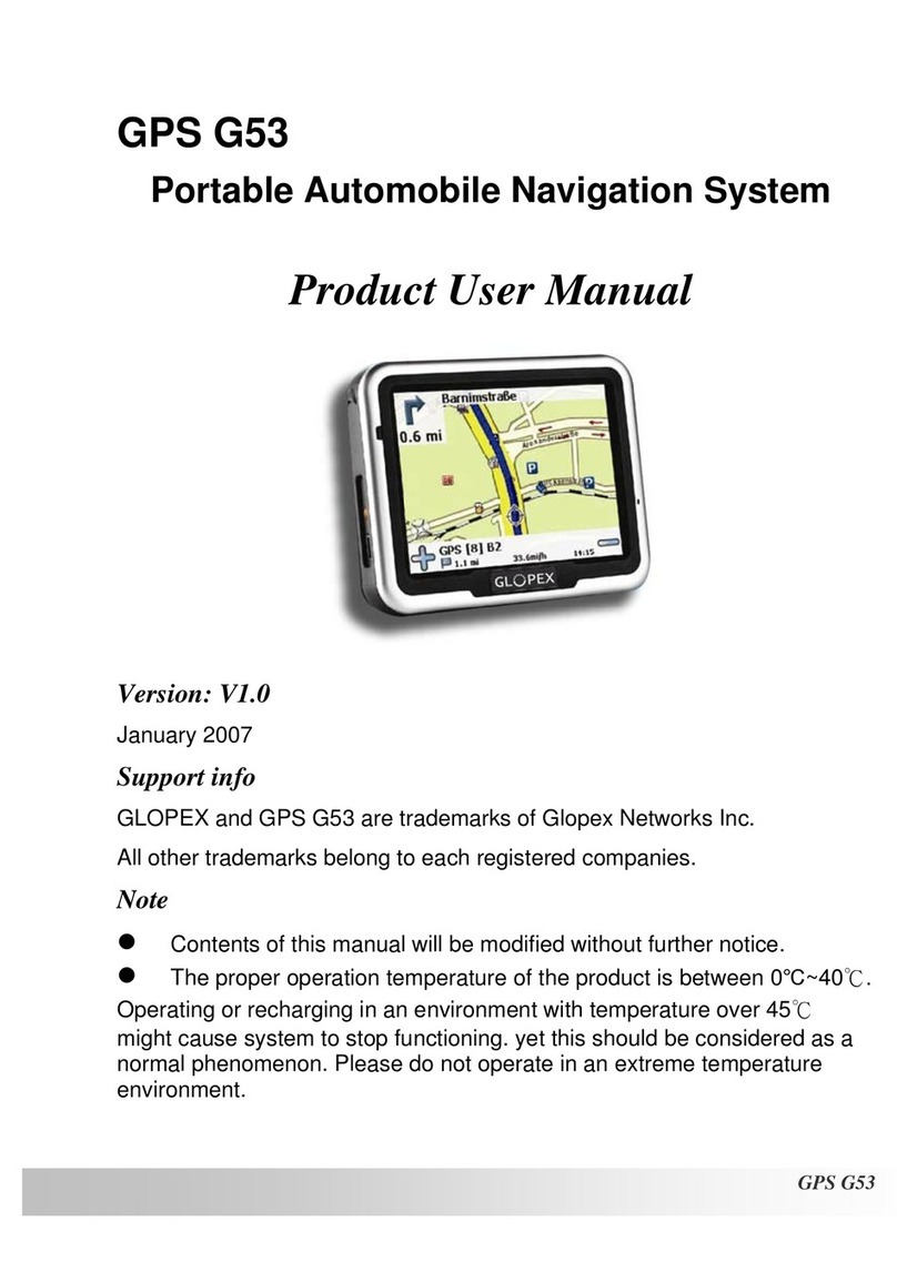 Glopex Networks GPS G53 user manual