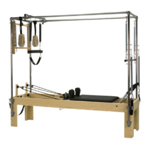 Peak Pilates Cadillac User manual