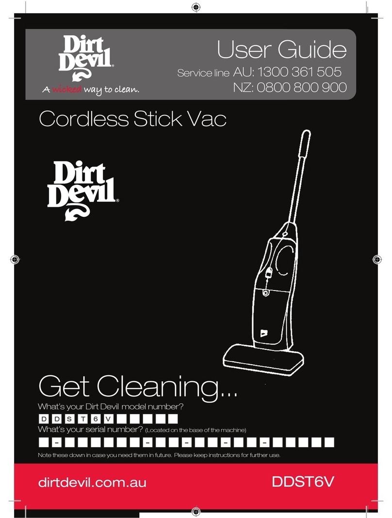 Dirt Devil DDST6V user guide