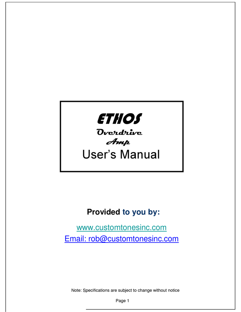 Ethos Overdrive user manual
