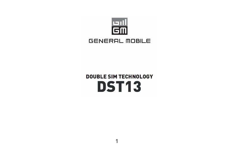 GENERAL MOBILE DST13 User manual