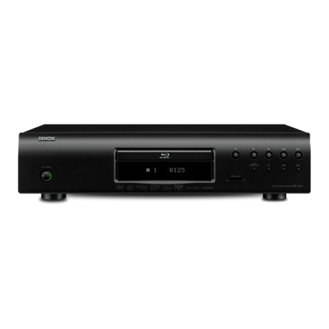 Denon DBP-1610 owner's manual