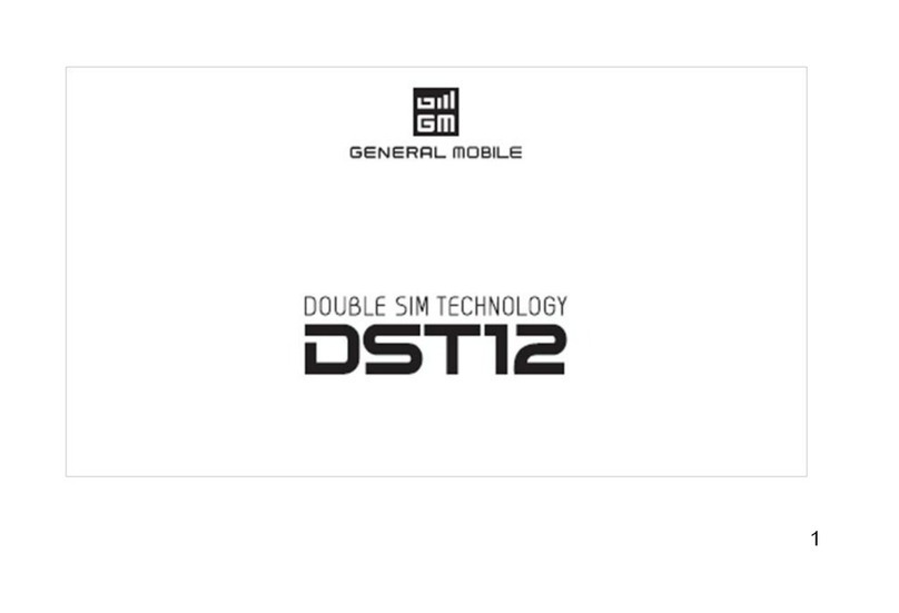 GENERAL MOBILE DST12 User manual
