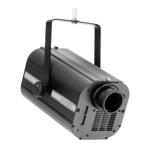 GENI COLOR BLASTER CB-250 COLOR BLASTER CB-250B User manual