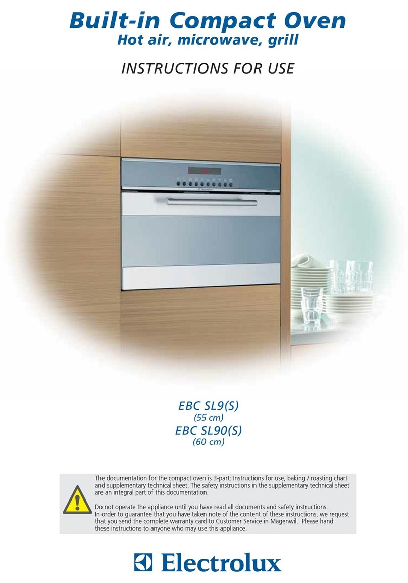 Electrolux EBC SL9(S) Instructions for use