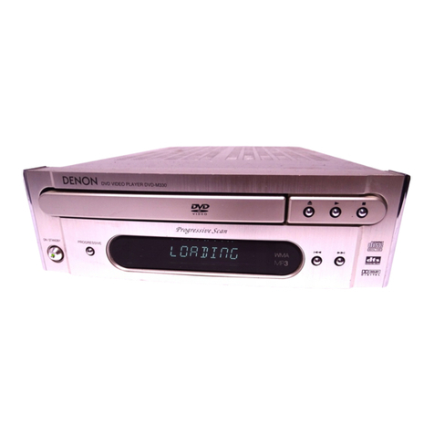 Denon DVD-M330 User manual