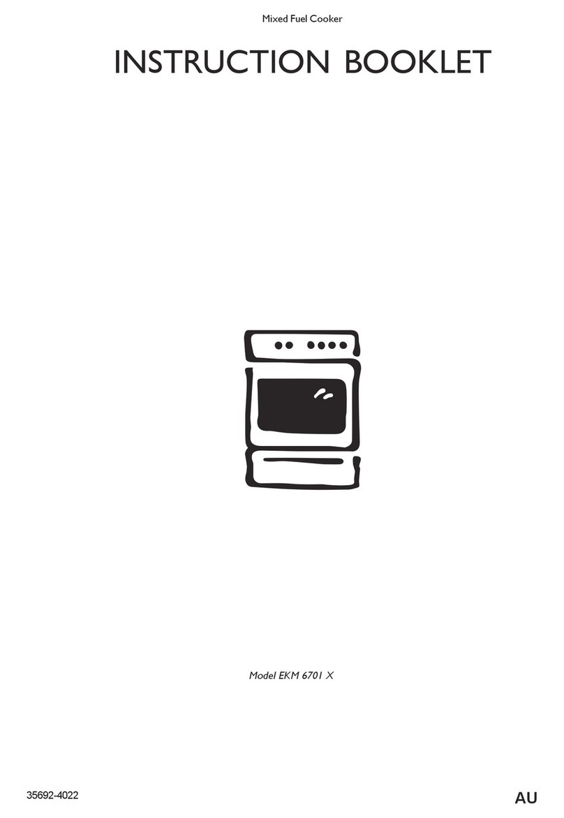 Electrolux EKM 6701 X User manual