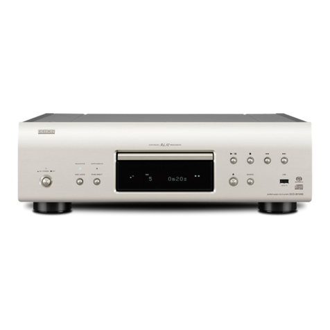 Denon DCD-2010AE User manual