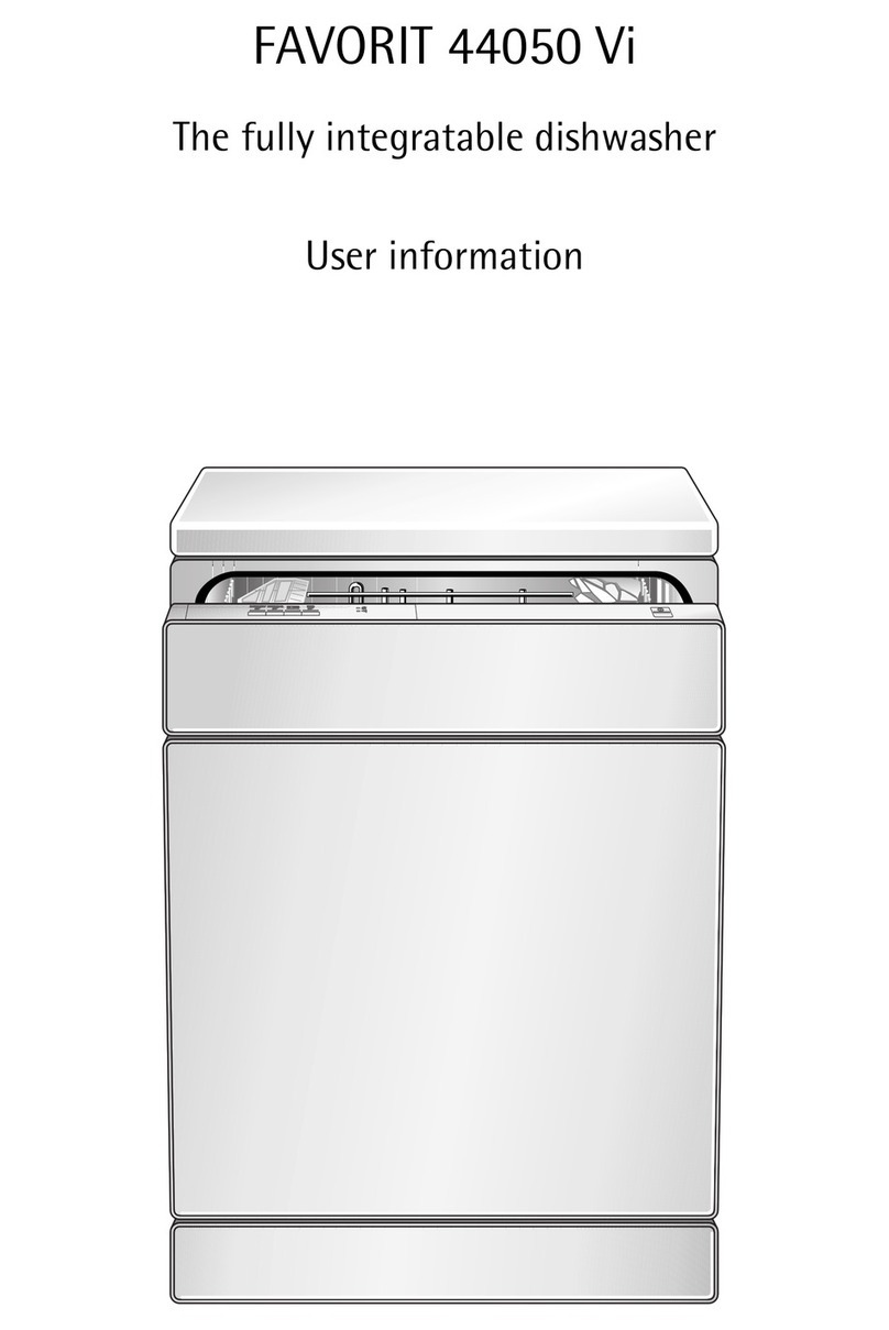 AEG FAVORIT 44050 Vi User information