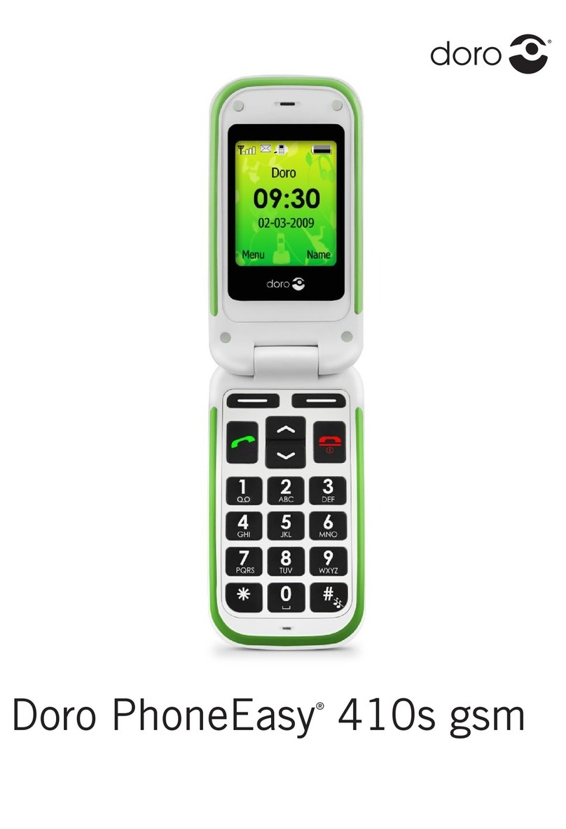 Doro PHONEEASY 410S gsm User manual