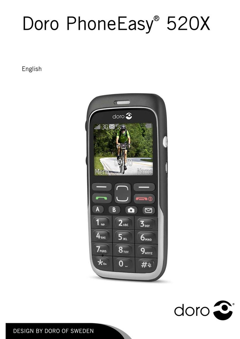 Doro PHONEEASY 520X User manual