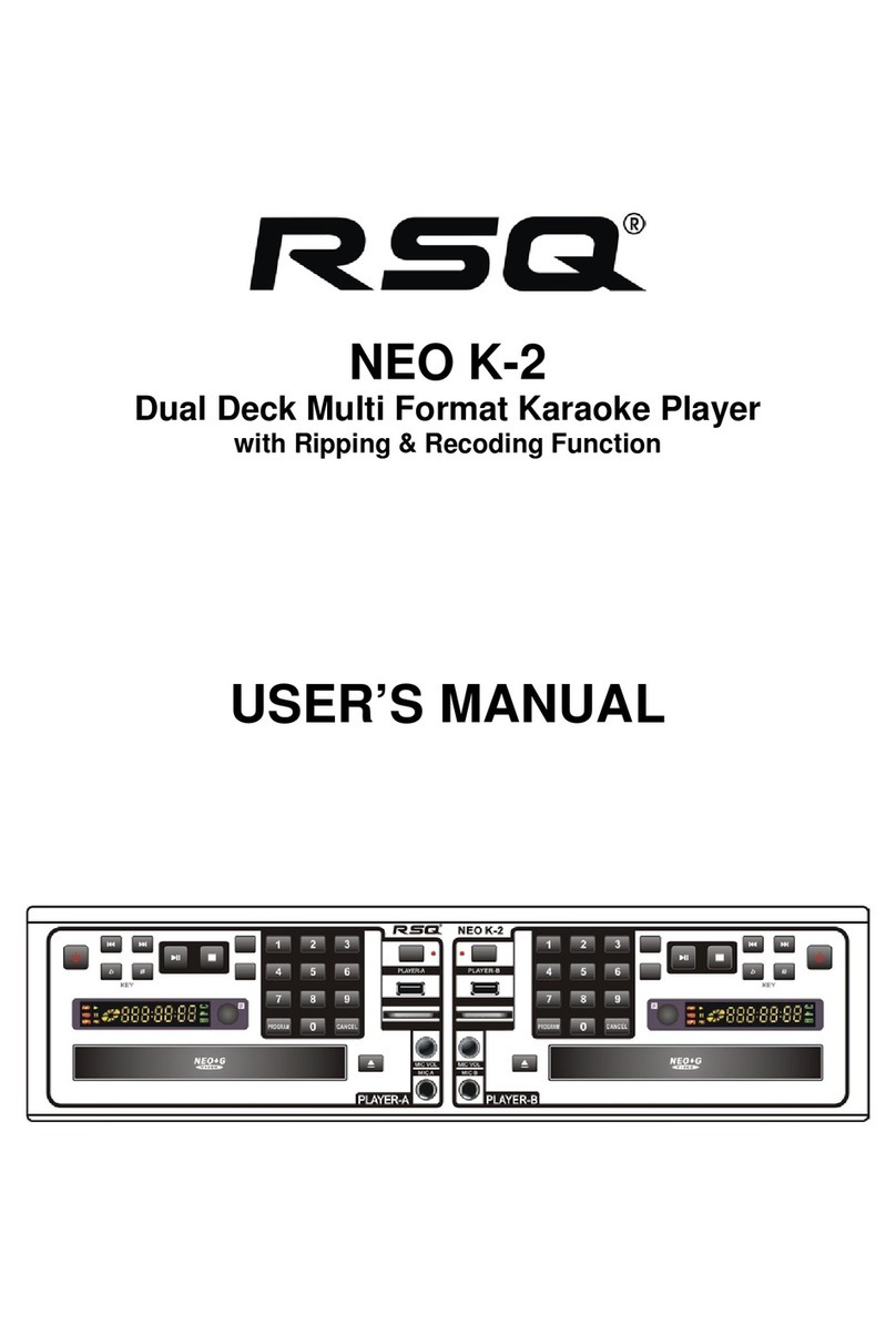 RSQ NEO K-2 user manual