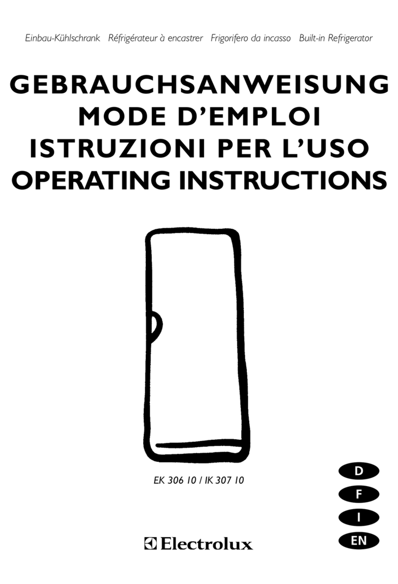 Electrolux IK 307 10 Operating insructions