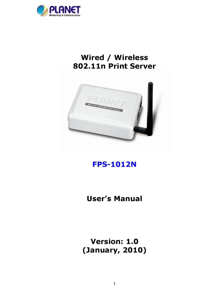 Planet FPS-1012N user manual