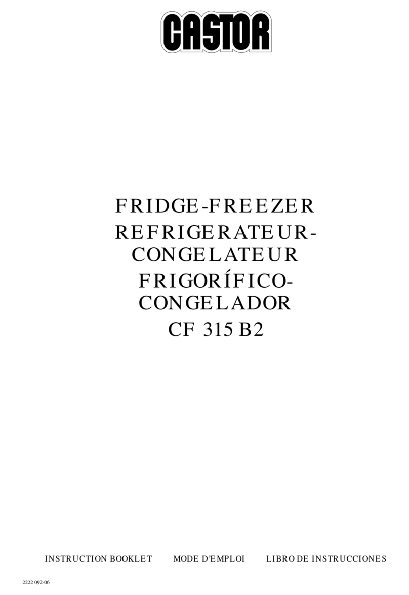 CASTOR CF315B2 Instruction book