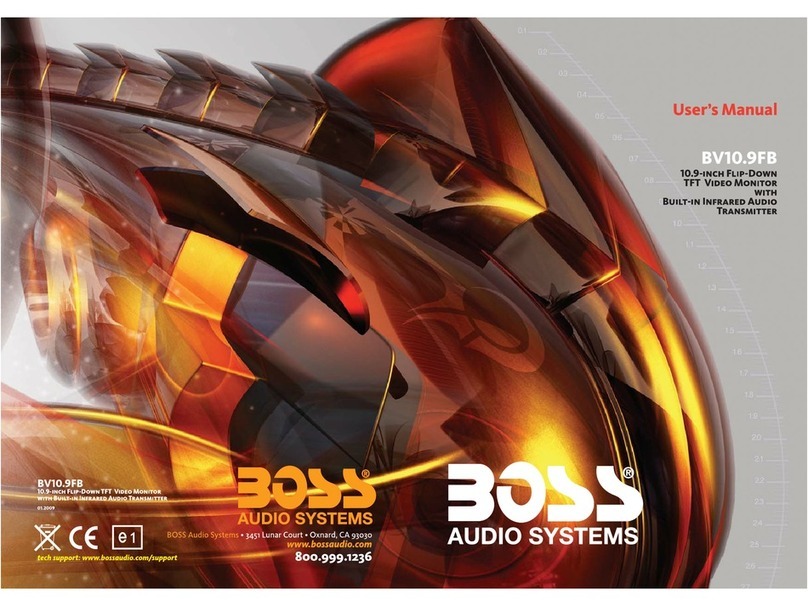 BOSSCO BV10.9FB user manual