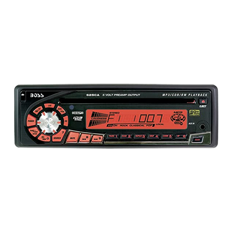 BOSSCO 625CA User manual BOSSCO 625CA User manual