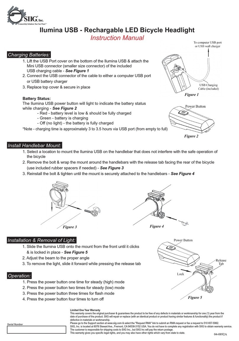 SIIG Ilumina USB instruction manual