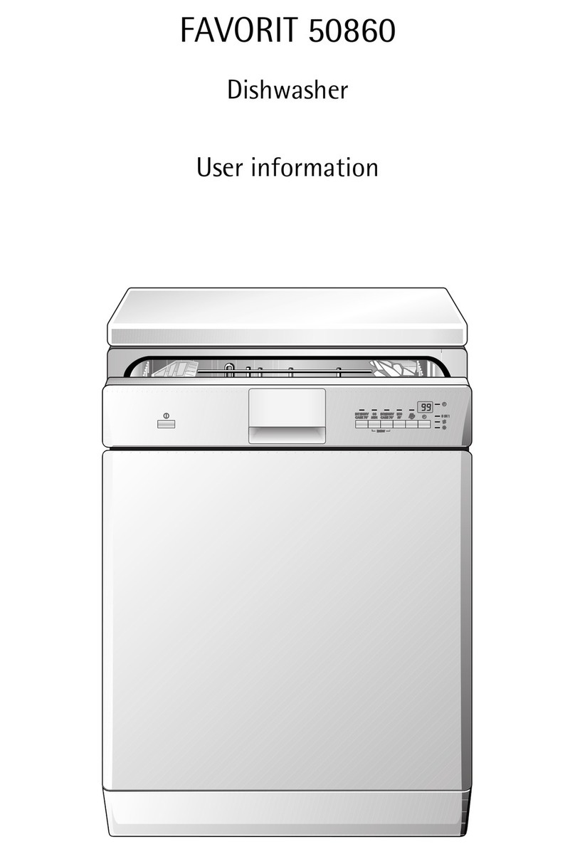 AEG FAVORIT 50860 i User information