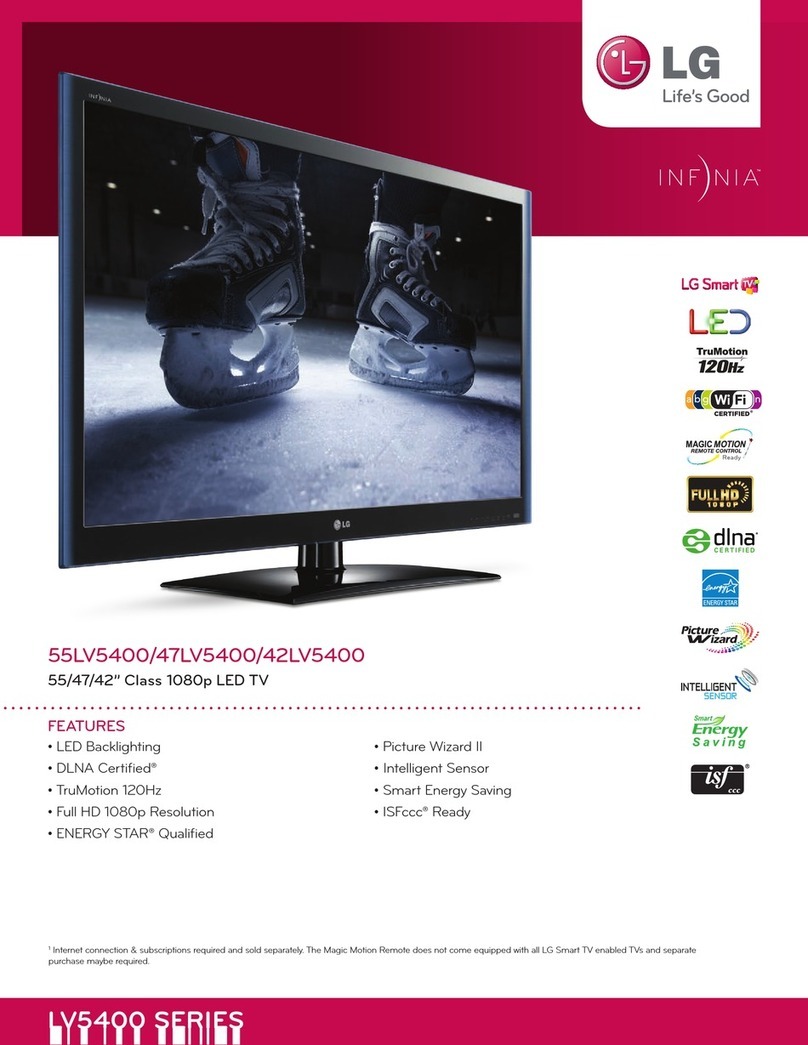 LG 47LV5400 Specifications