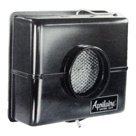 Aprilaire 220 Service manual