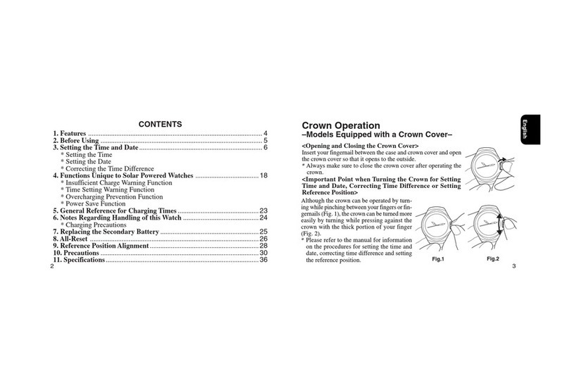 Citizen E76 Series User manual