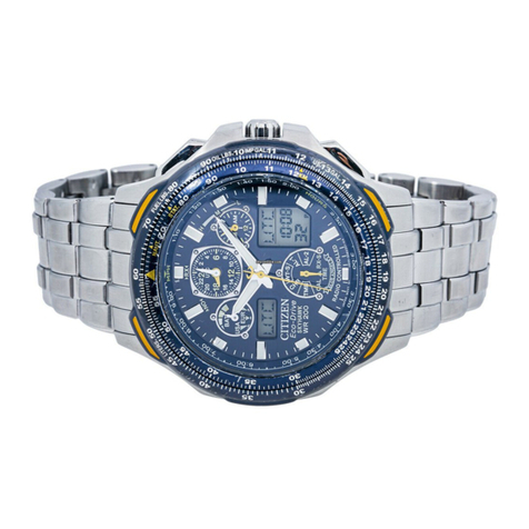 Citizen C650-00A instruction manual