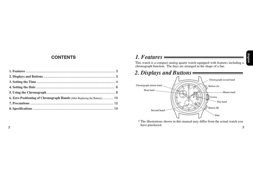 Citizen F56 instruction manual