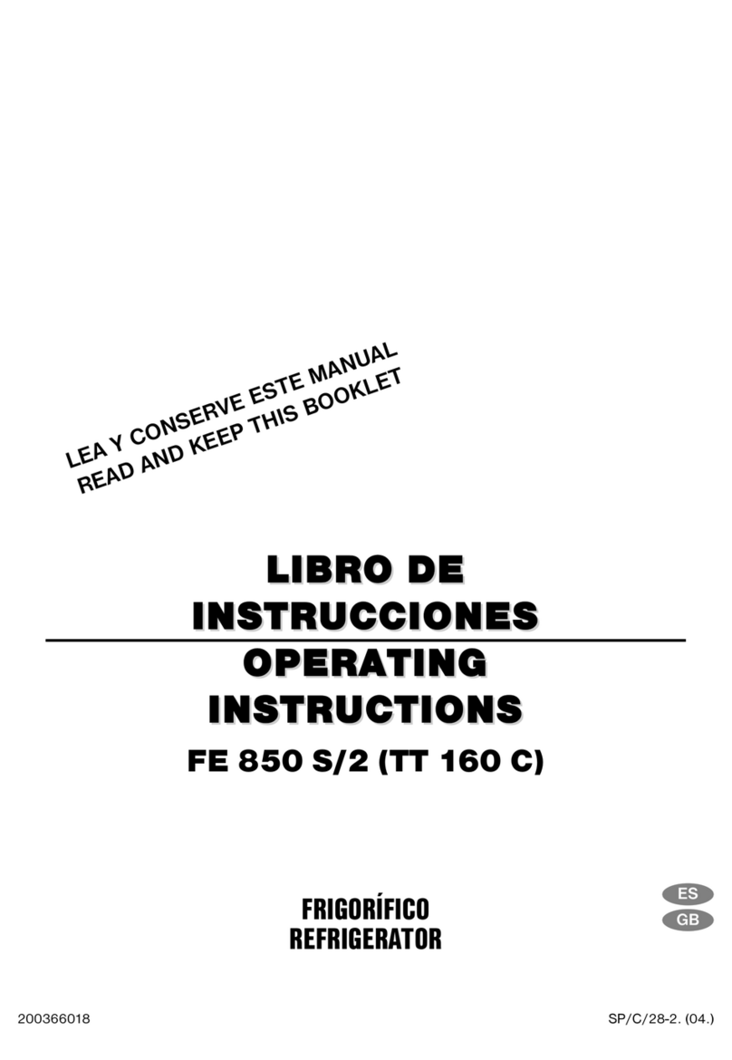 CORBERO FE 850S/2 (TT 160 C) operating instructions