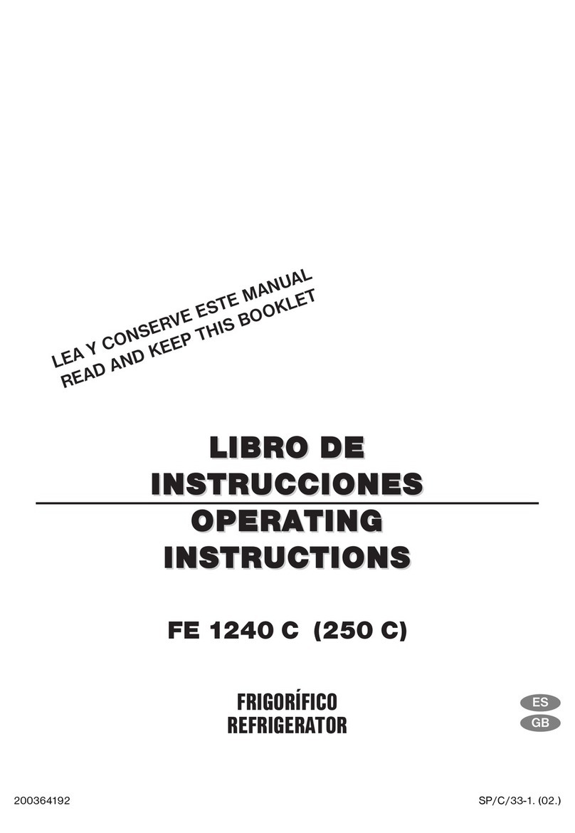 CORBERO FE 1240 C (250 C) operating instructions