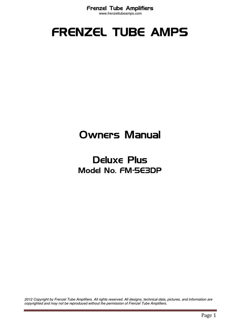 FRENZEL FM-5E3DP owner's manual