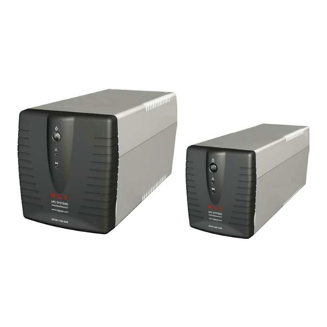 MGE UPS Systems Nova 600 AVR Installation and user manual