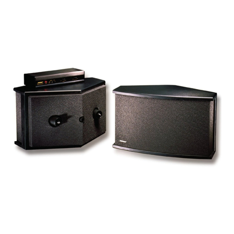 Bose 901 Series VI Loud User manual Bose 901 Series VI Loud User manual