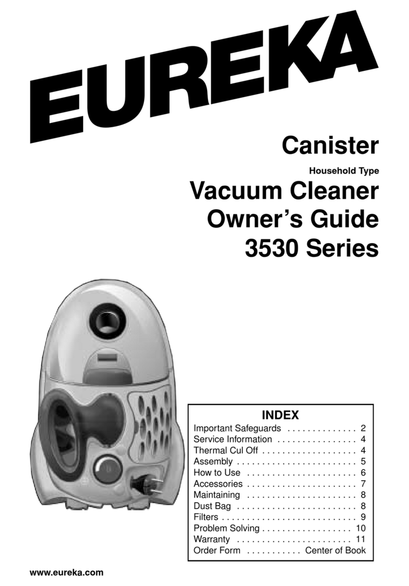Eureka 3530 Series User manual