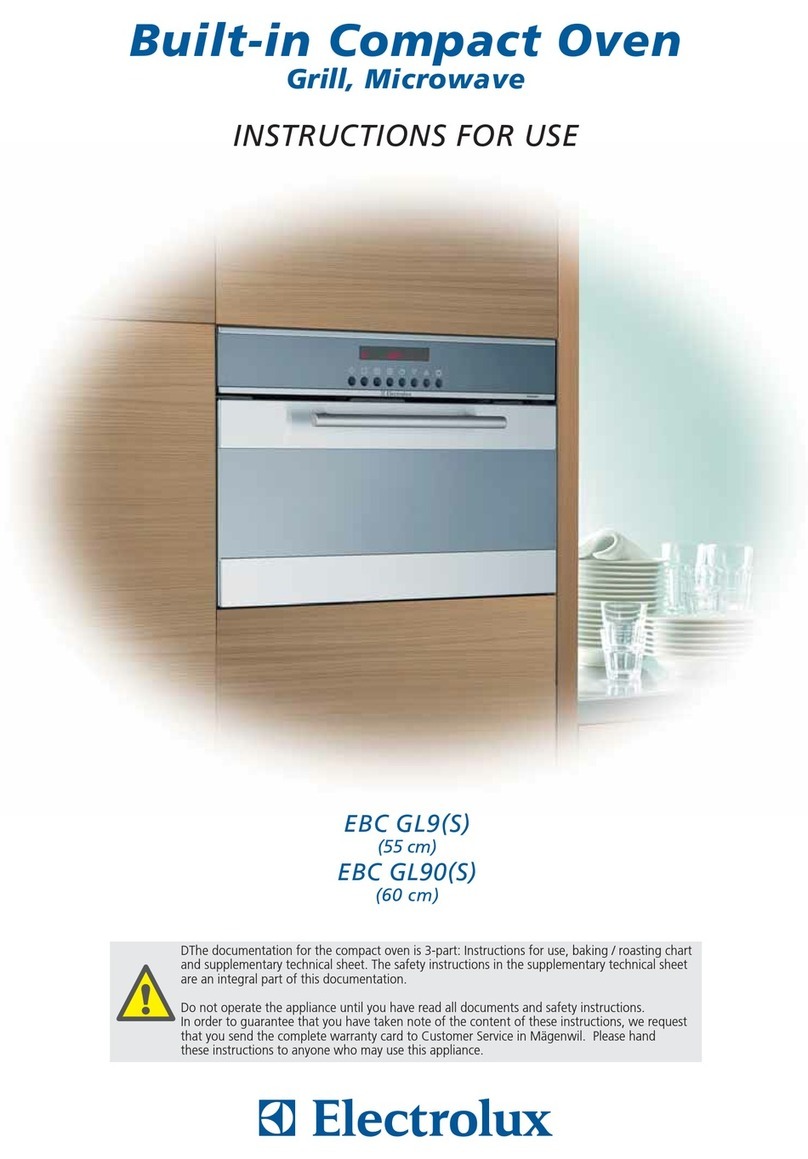 Electrolux EBC GL9(S) Instructions for use
