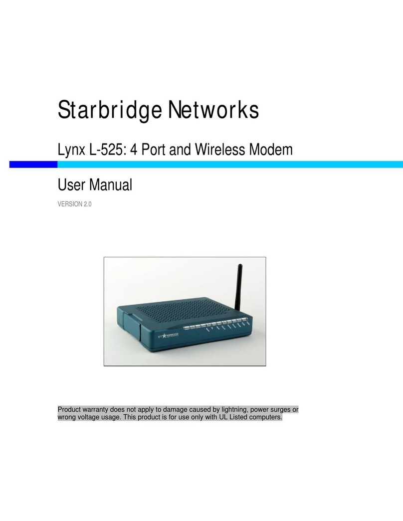 Starbridge Networks Lynx L-525 user manual
