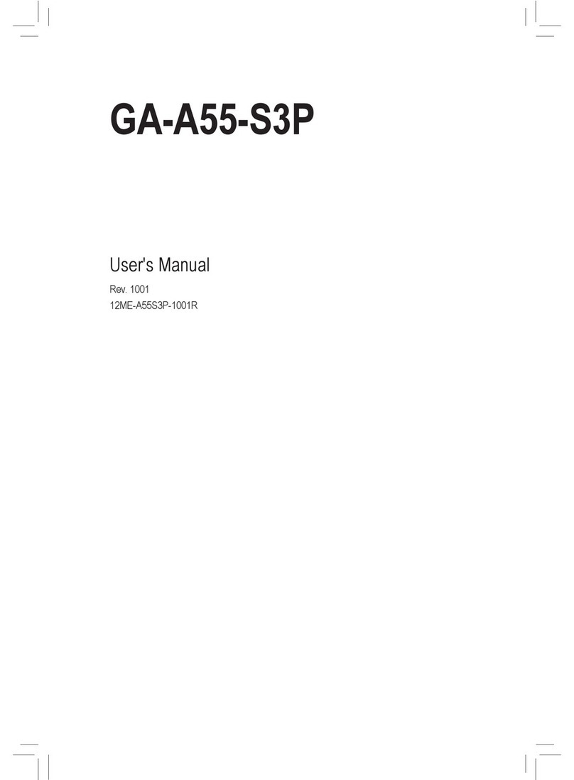 Gigabyte GA-A55-S3P User manual