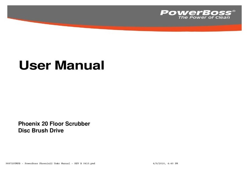 PowerBoss Phoenix 20 user manual PowerBoss Phoenix 20 user manual