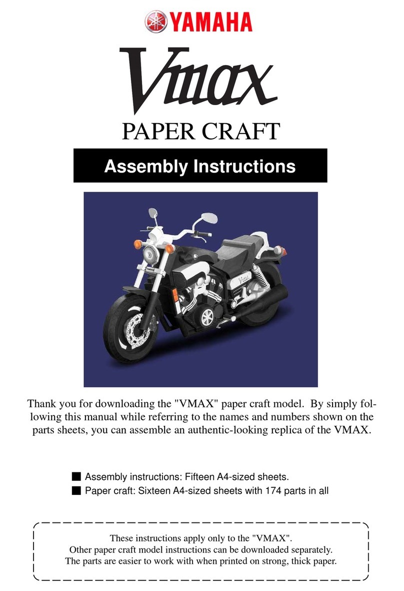 Yamaha 2013 VMAX Assembly instructions