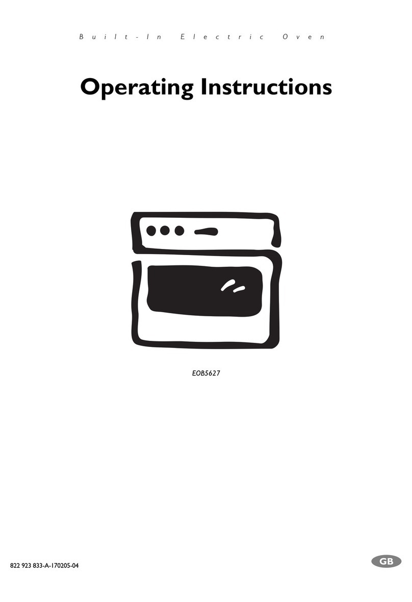 Electrolux EOB5627 operating instructions