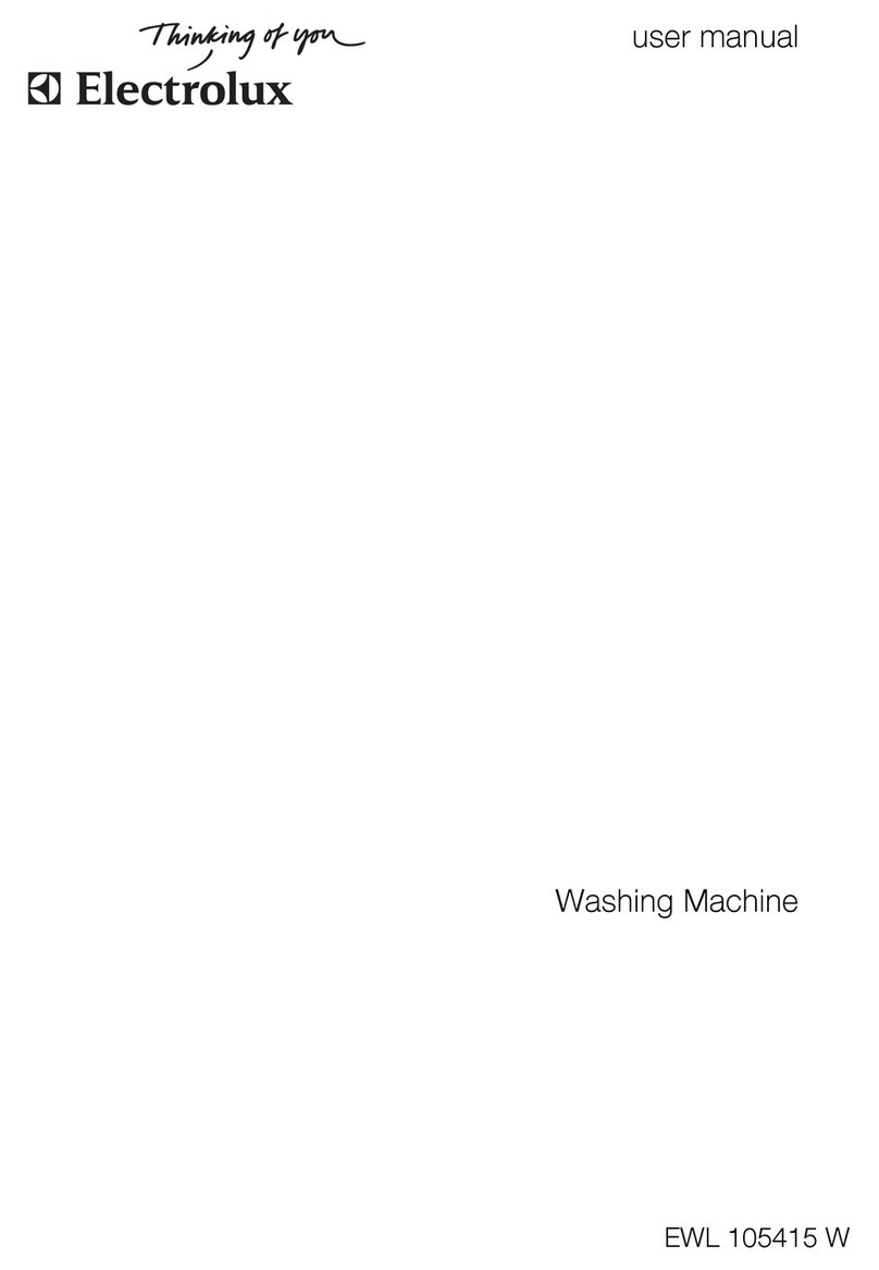 Electrolux EWL 105415 W User manual