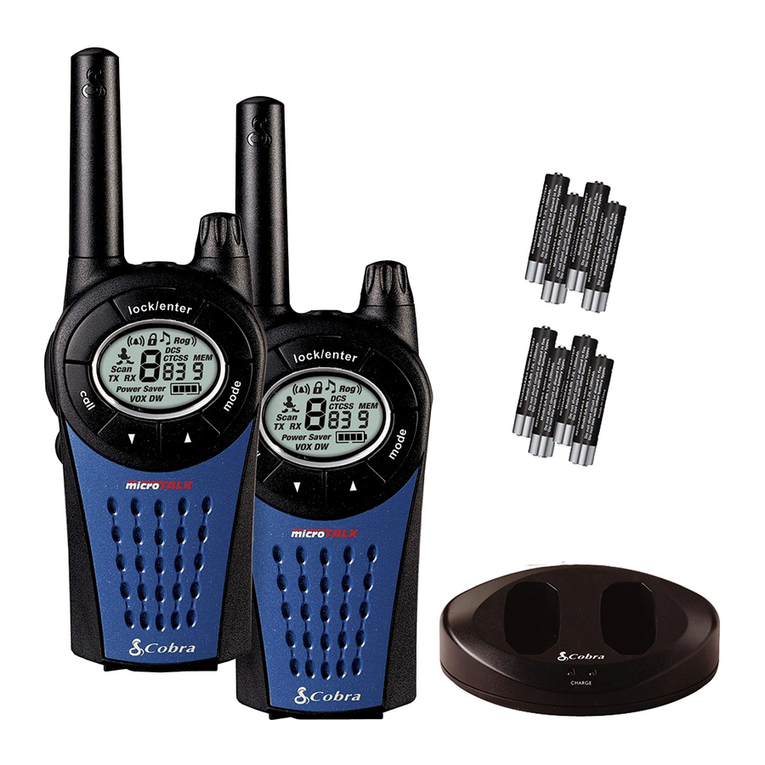 Cobra MT 975 User manual