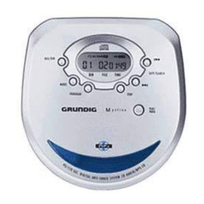 Grundig Mystixx CDP 9200 SPCD user manual Grundig Mystixx CDP 9200 SPCD user manual