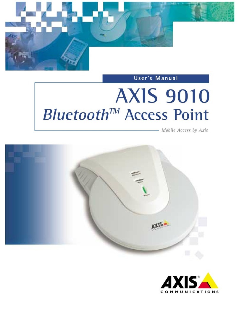 Axis 9010 User manual