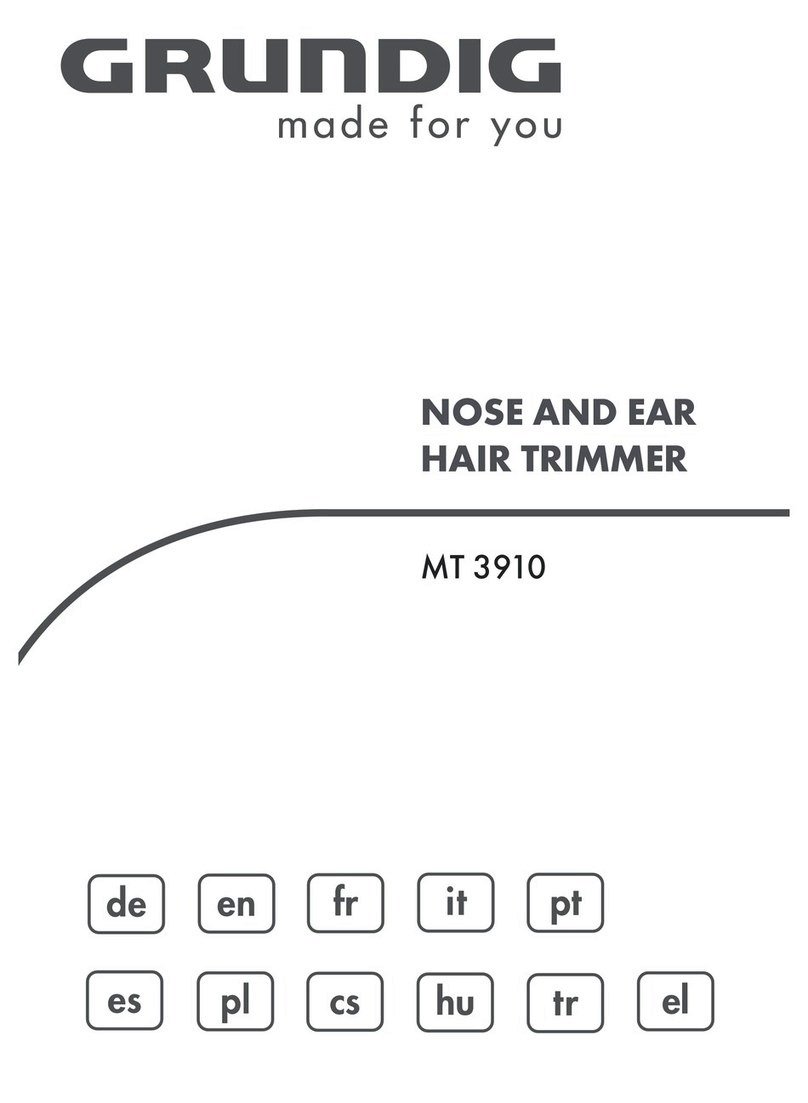 Grundig MT 3910 user manual