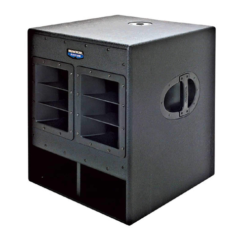 Mackie SWA1801 User manual