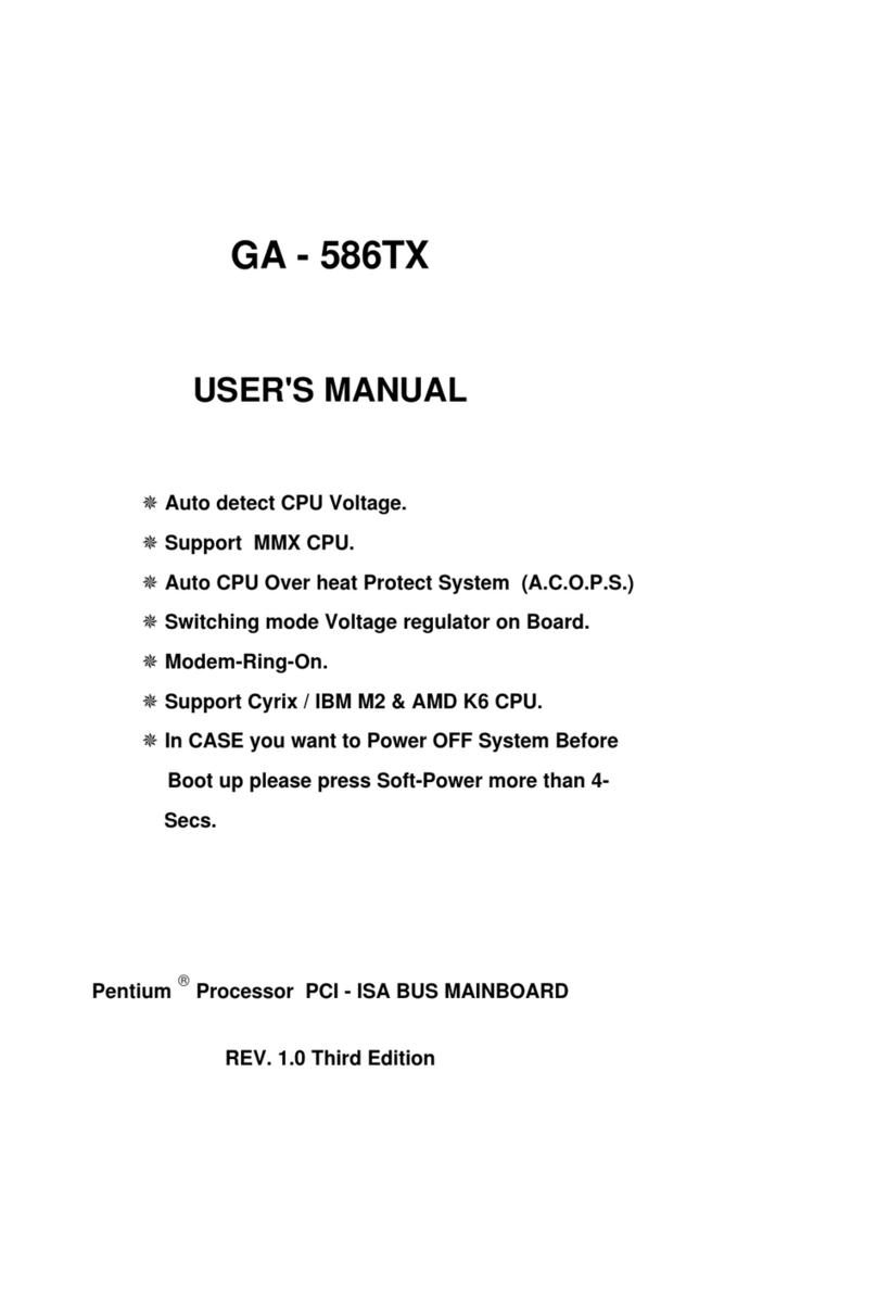 Gigabyte GA-586TX user manual