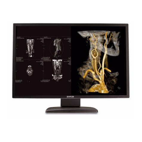 Barco LCD Display User manual