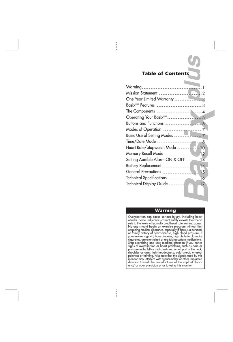 Acumen BASIX PLUS Mount User manual